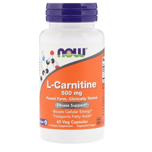 фото L-Carnitine капс., 500 мг, 90 г, 60 шт.