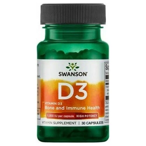 фото Vitamin D3 Higher Potency, 1000 ME, 30 мл, 40 г, 30 шт.