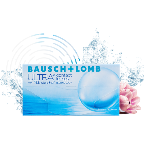 фото Контактные линзы Bausch & Lomb Ultra, 3 шт., R 8,5, D -2,25