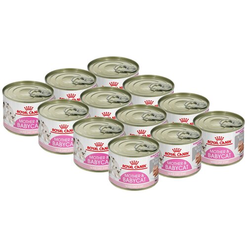 фото Влажный корм Royal Canin Mother & Babycat (Babycat Instinctive canned) 12 шт. х 195 г (паштет)