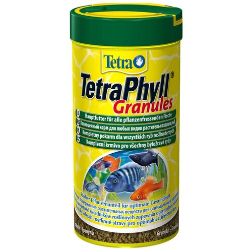 фото Сухой корм  для  рыб Tetra Phyll Granules, 250 мл, 90 г