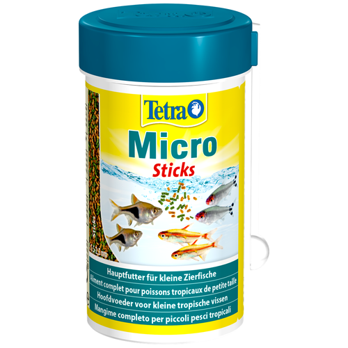 фото Сухой корм  для  рыб, рептилий Tetra Micro Sticks, 100 мл, 47 г