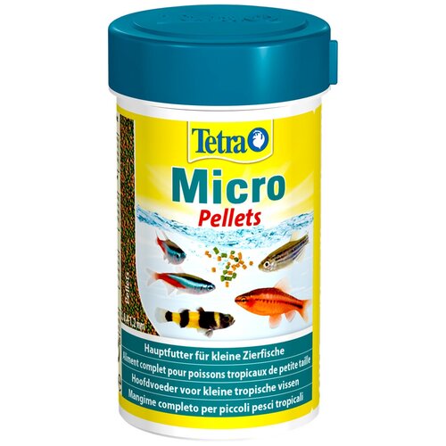 фото Сухой корм  для  рыб Tetra Micro Pellets, 100 мл, 46 г