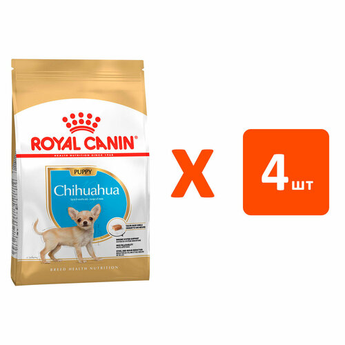 фото ROYAL CANIN CHIHUAHUA PUPPY для щенков чихуахуа 1,5 кг х 4 шт