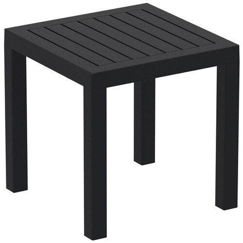 фото Уличный журнальный столик Siesta Contract Ocean Side Table, черный