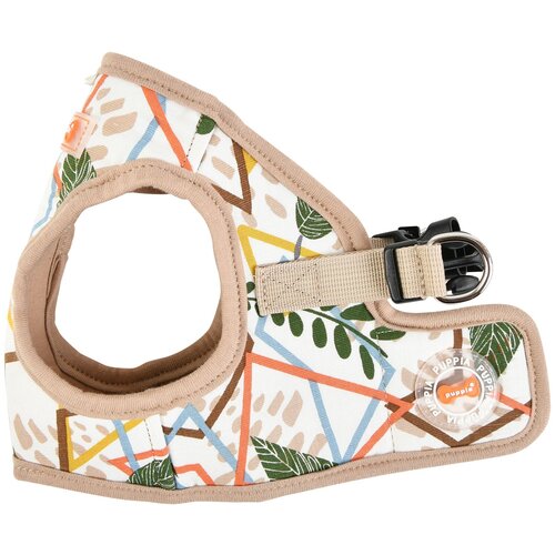 фото Шлейка Puppia Botanical harness B, обхват шеи 35  см, бежевый, L