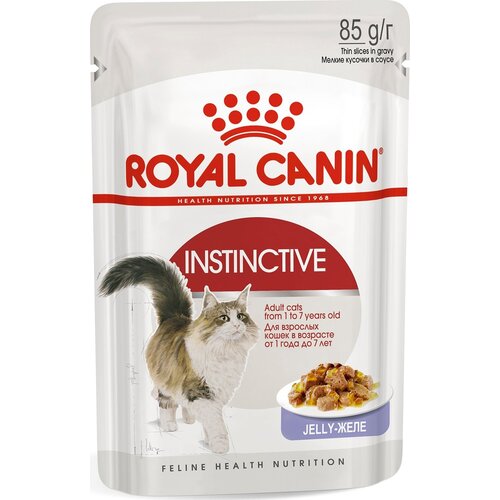 фото Влажный корм для кошек Royal Canin Instinctive 85 г (кусочки в желе)