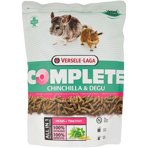 фото Корм для шиншилл и дегу Versele-Laga Complete Chinchilla & Degu , 500 г