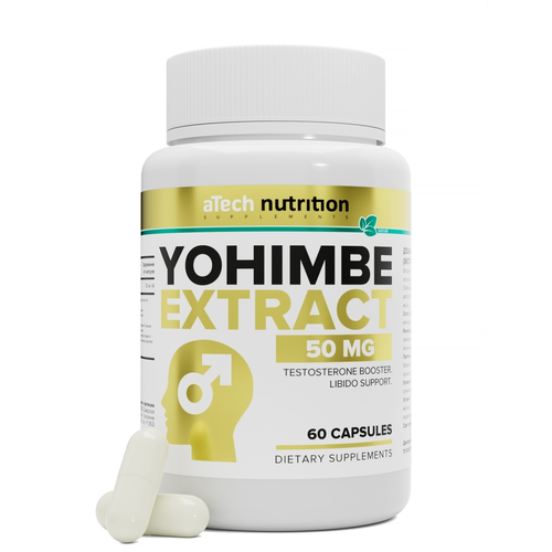 фото Капсулы aTech Nutrition Yohimbe Extract, 50 мг, 60 шт.