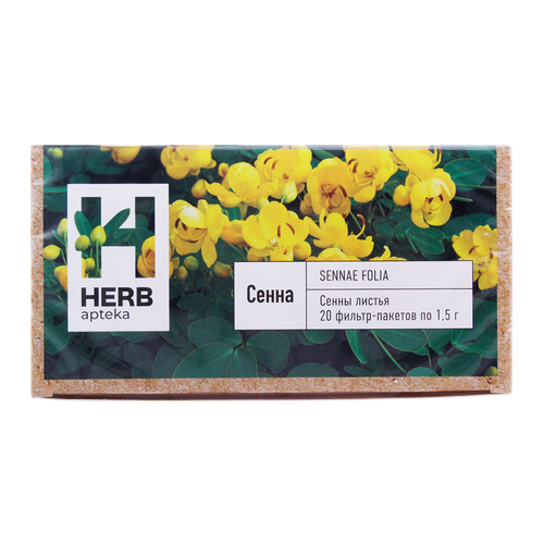 фото Herb apteka Фиточай Сенны лист 1,5 г фильтр-пакеты 20 шт