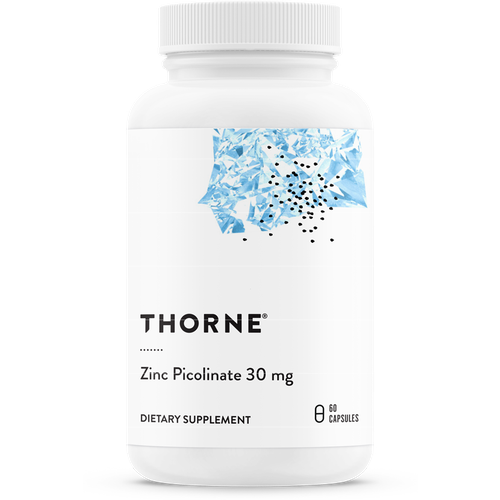 фото Thorne Research Zinc Picolinate 30 mg (Цинк пиколинат 30 мг) 60 капсул (Thorne Research)