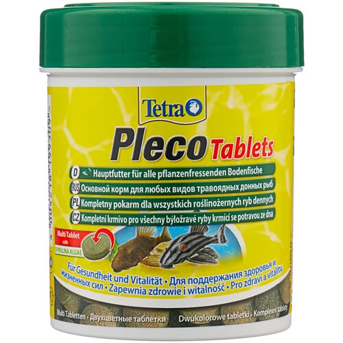 фото Сухой корм  для  рыб, ракообразных Tetra Pleco Tablets, 150 мл, 85 г275 шт. в уп.