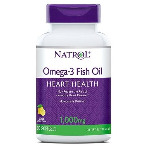 фото Omega-3 Fish Oil капс., 1000 мг, 320 г, 150 шт., лимон