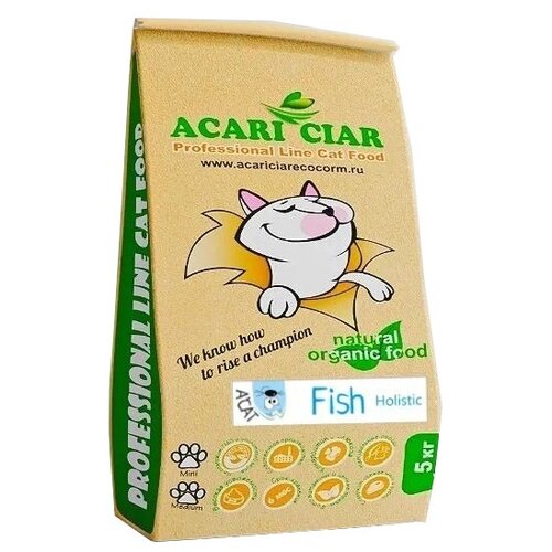 фото Сухой корм для взрослых кошек ACARI CIAR A Cat Fish с филе тунца 5000 г (мини-филе)