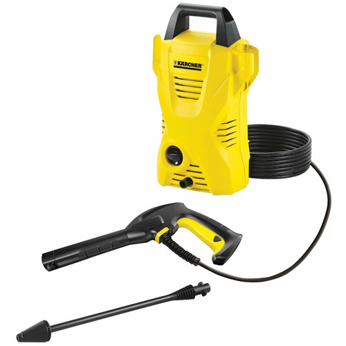 фото Минимойка KARCHER (керхер) K 2 Basic, мощность 1,4 кВт, давление 110 бар, шланг 3 м, 1.673-000.0