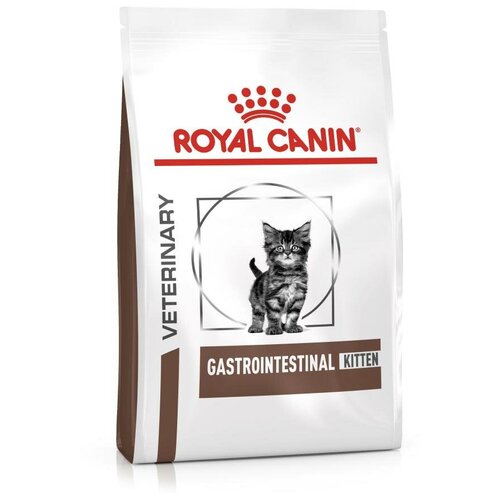 фото Сухой корм для котят Royal Canin Gastro Intestinal Kitten, при проблемах с ЖКТ, 2 шт. х 400 г