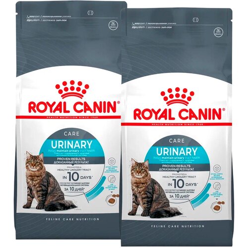 фото ROYAL CANIN URINARY CARE для взрослых кошек при мочекаменной болезни (4 + 4 кг)