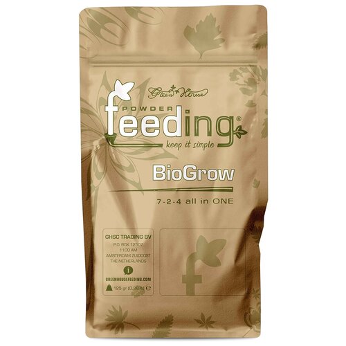 фото Удобрение Green House Feeding BioGrow Powder, 0.125 кг, 1 шт.