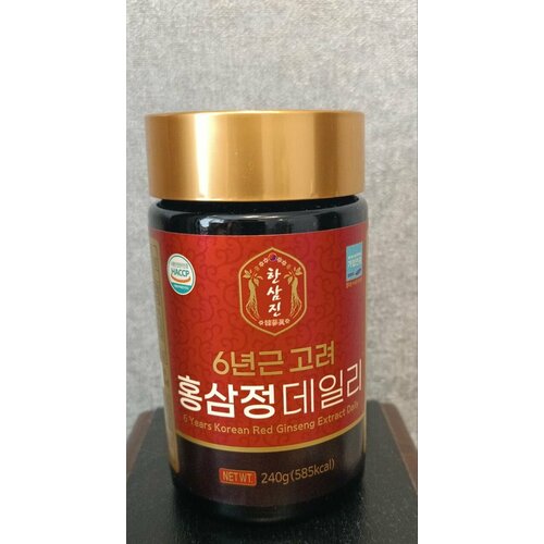 фото Экстракт корейского красного женьшеня 6 летнего 6 Years Korean Red Ginseng Extract daily