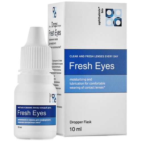 фото Ophthalmix Bio Fresh Eyes капли фл., 10 мл, 2 уп.