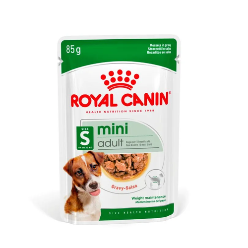 фото Влажный корм Royal Canin MINI ADULT для взрослых собак мелких пород 85 г