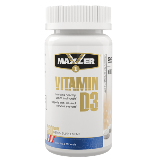 фото Maxler Vitamin D3 таб., 240 г, 360 шт.