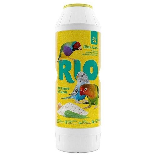 фото Песок RIO Bird Sand 2 кг/1.4 л 1шт. в уп. , 1уп.