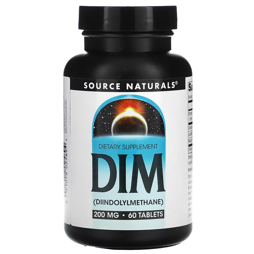 фото Таблетки Source Naturals DIM, 90 г, 200 мг, 60 шт.