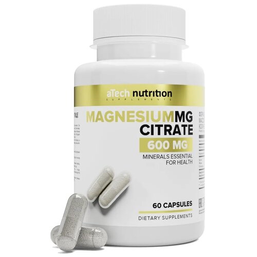 фото Magnesium Citrate, 43 г, 60 шт.