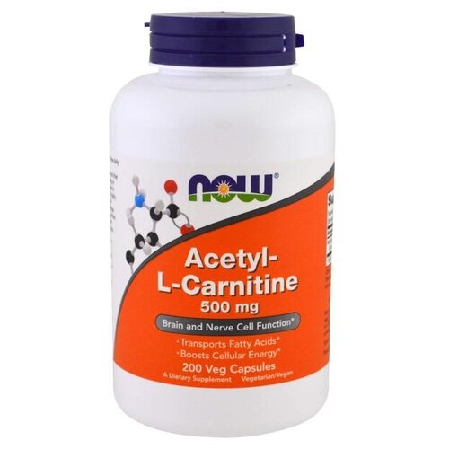 фото Acetyl-L Carnitine капс., 500 мг, 200 г, 200 шт.