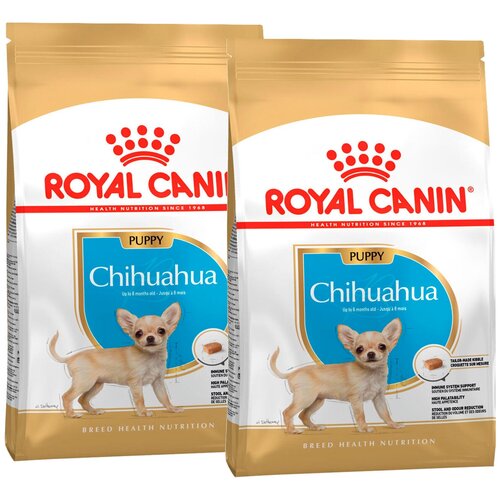 фото ROYAL CANIN CHIHUAHUA PUPPY для щенков чихуахуа (1,5 + 1,5 кг)