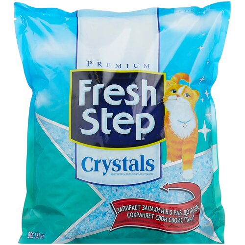 фото Впитывающий наполнитель Fresh Step Crystals, 6л