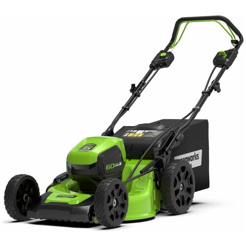 Газонокосилка самоходная Greenworks GD60LM51SP 60V 2514307 (51 см) бесщеточная аккумуляторная без аккумулятора и зарядного устройства фото