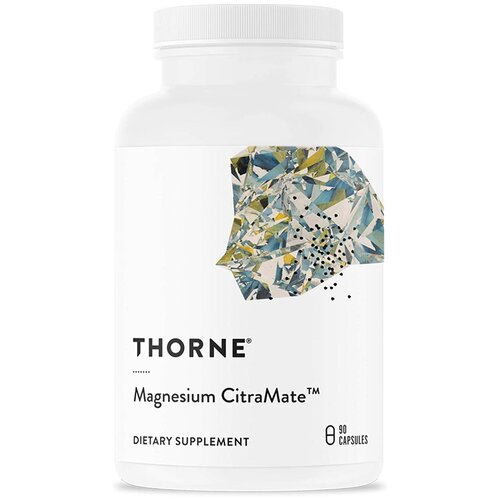 фото Цитрамат магния, Magnesium CitraMate, Thorne Research, 90 капсул