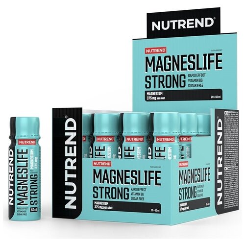 фото Магний NUTREND MagnesLife Strong 20 х 60 мл, Нейтральный