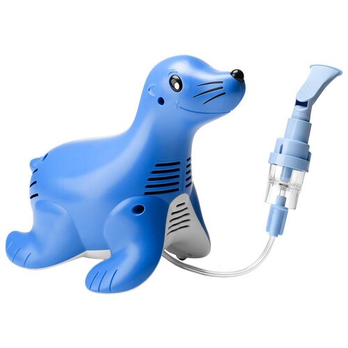 фото Компрессорный ингалятор (небулайзер) Philips Respironics Sami the Seal HH1335/00, синий