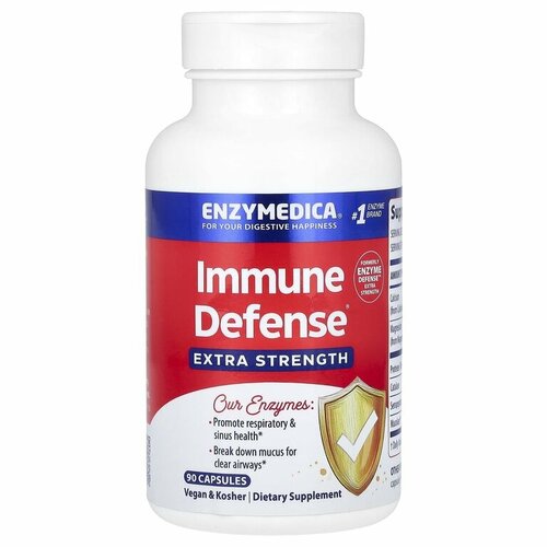 фото Enzymedica Immune Defense Extra Strength 90 капсул