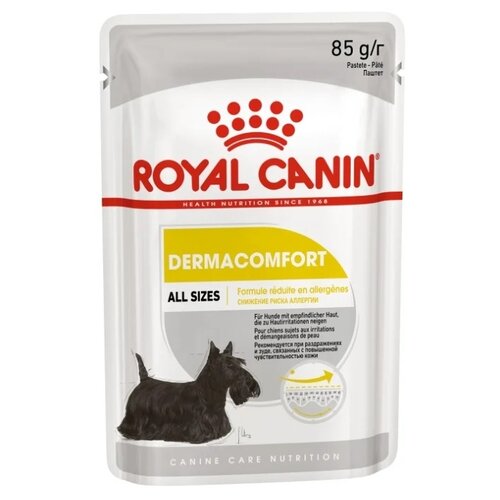 фото Влажный корм для собак Royal Canin Dermacomfort для здоровья кожи и шерсти