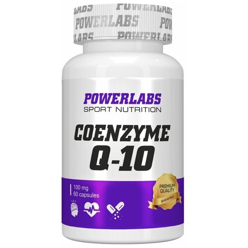 фото PowerLabs Coenzyme Q10 (Коэнзим Q10) 50 мг 60 капсул