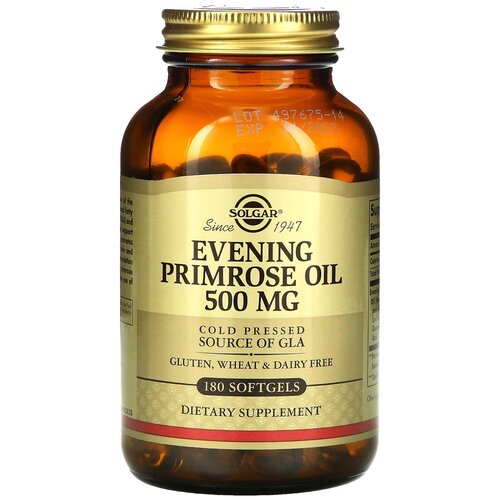 фото Solgar Evening Primrose Oil капс., 500 мг, 540 г, 180 шт.