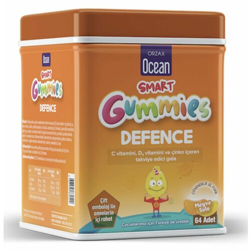 фото Oкеан Смарт Гаммис Защита(Ocean Smart Gummies Defence), 64 шт. Orzax (Орзакс)