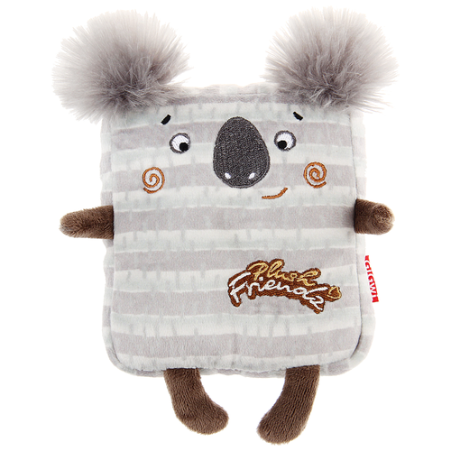 фото Игрушка   для кошек и собак GiGwi Plush Friendz Коала (85012),  серый, 1шт.