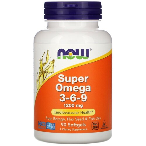 фото Super Omega 3-6-9 капс., 1200 мг, 144 г, 90 шт.