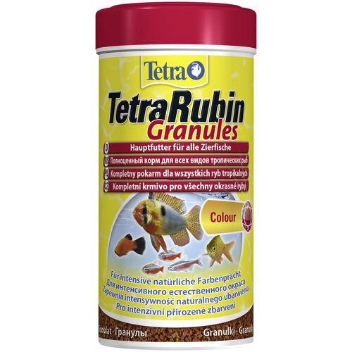 фото Сухой корм  для  рыб, ракообразных Tetra TetraRubin Granules, 250 мл, 100 г