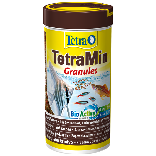 фото Сухой корм  для  рыб, рептилий Tetra TetraMin Granules, 250 мл, 100 г