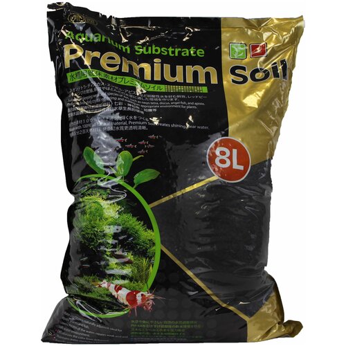 фото Грунт ISTA Aquarium Substrate Premium Soil 3.5+ мм 8 л, 7 кг