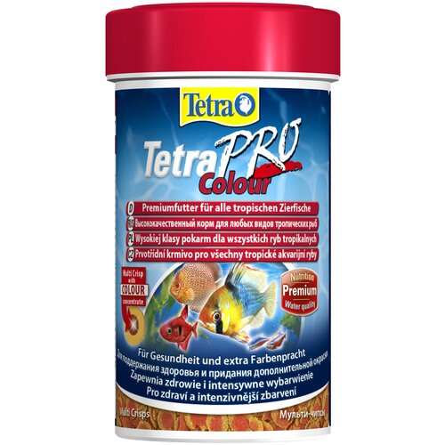 фото Сухой корм  для  рыб, ракообразных Tetra TetraPro Colour, 100 мл, 20 г