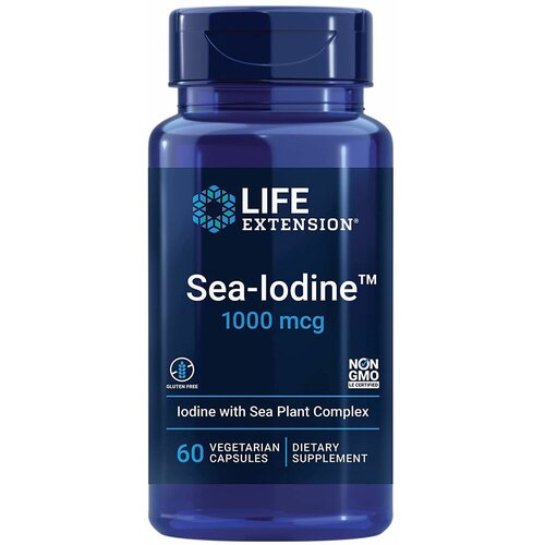 фото Sea-Iodine™ 1000 mcg, 60 vegetarian capsules