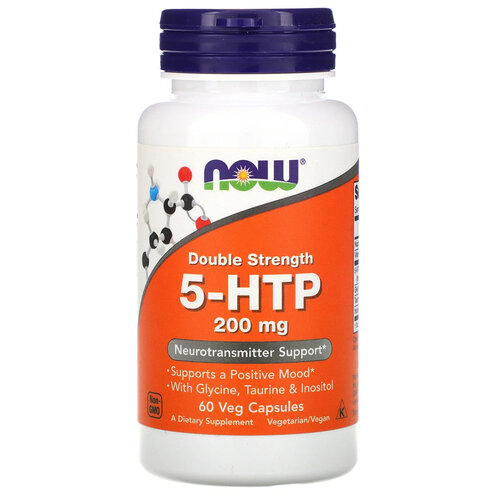 фото 5-HTP Double Strength 200 мг, 200 мг, 200 мл, 60 шт.