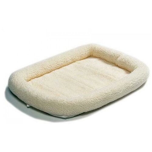 фото Лежанка Midwest Pet Bed флисовая, 76 см*53 см, белая